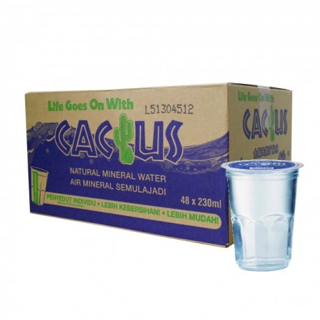 Cactus Brand - Natural Mineral Water 230mlx48 - Yee Lee ...